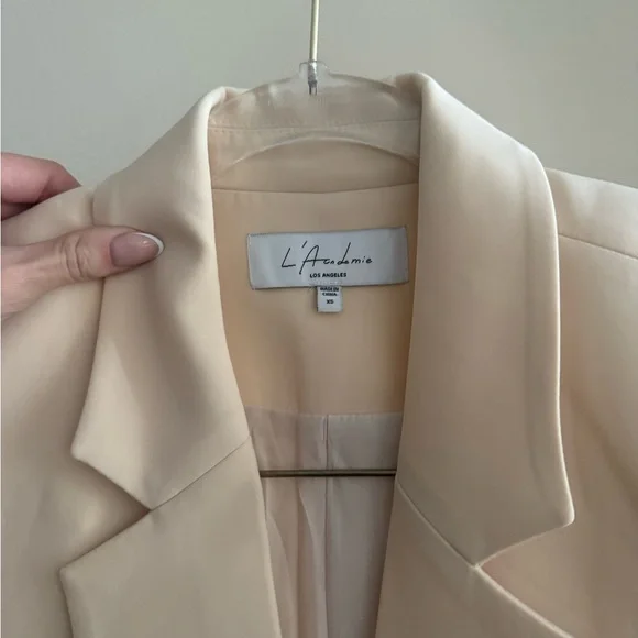 Lacademie Cream Women's Blazer - Picture 5 of 6